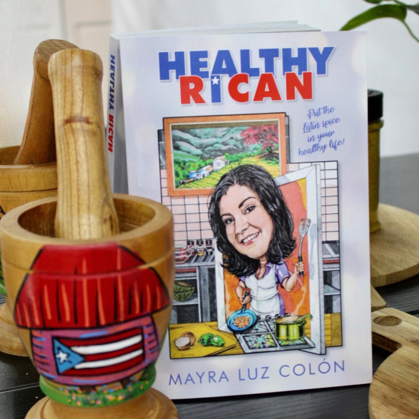 Healthy Rican Cookbook by Mayra Luz Colón