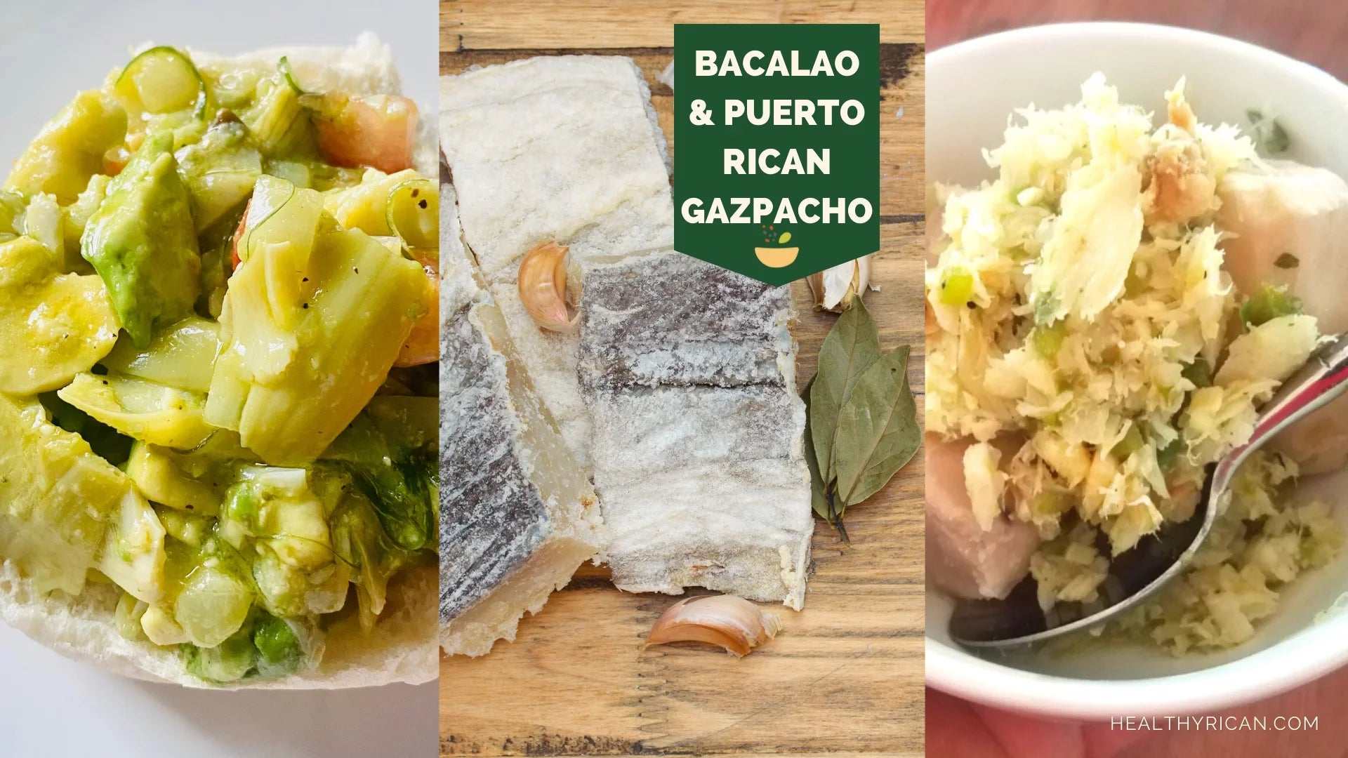 How to Make Bacalao & Puerto Rican Gazpacho