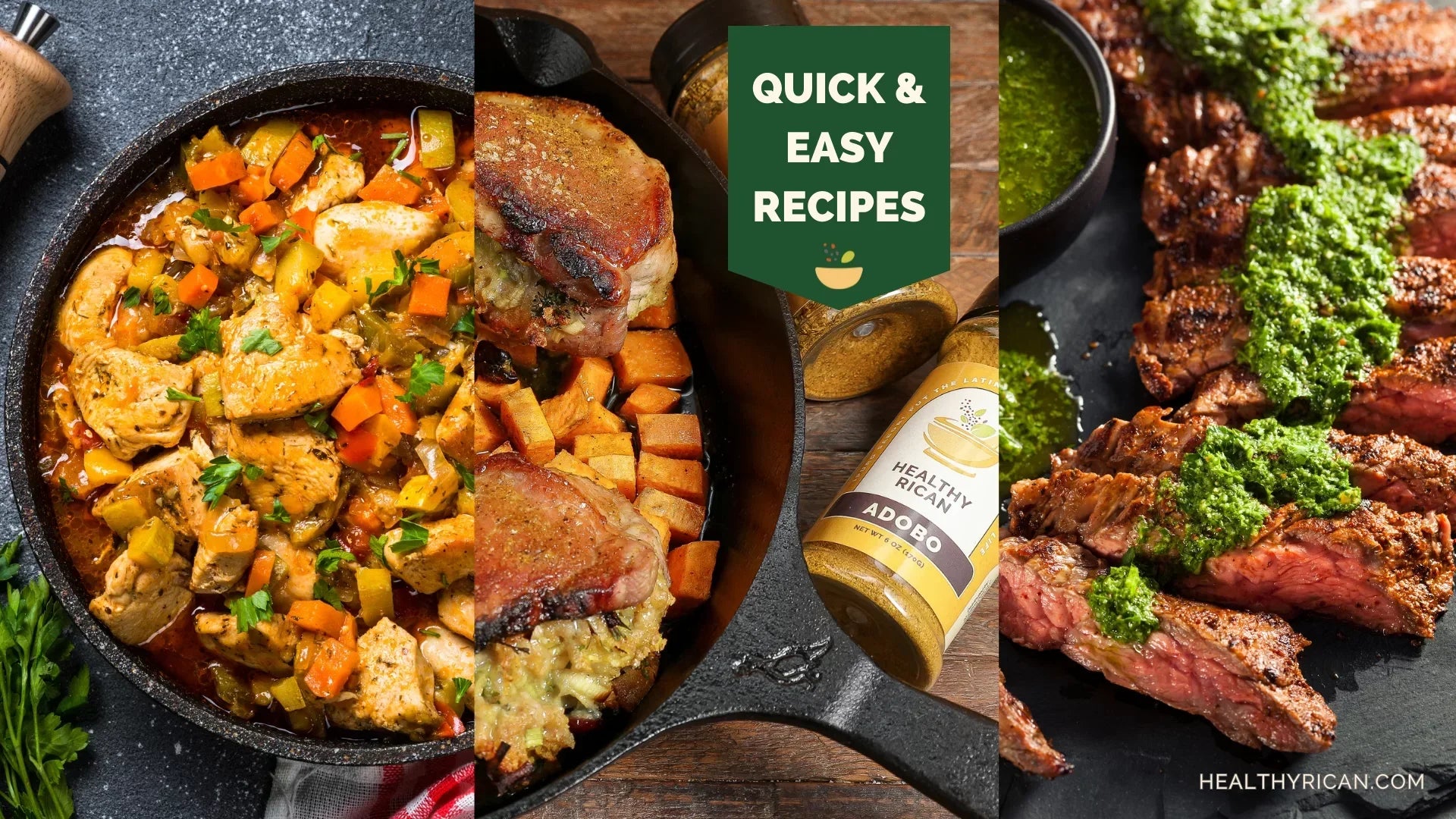 Healthy Rican’s: Quick, Easy & Delicious Recipes for the Family