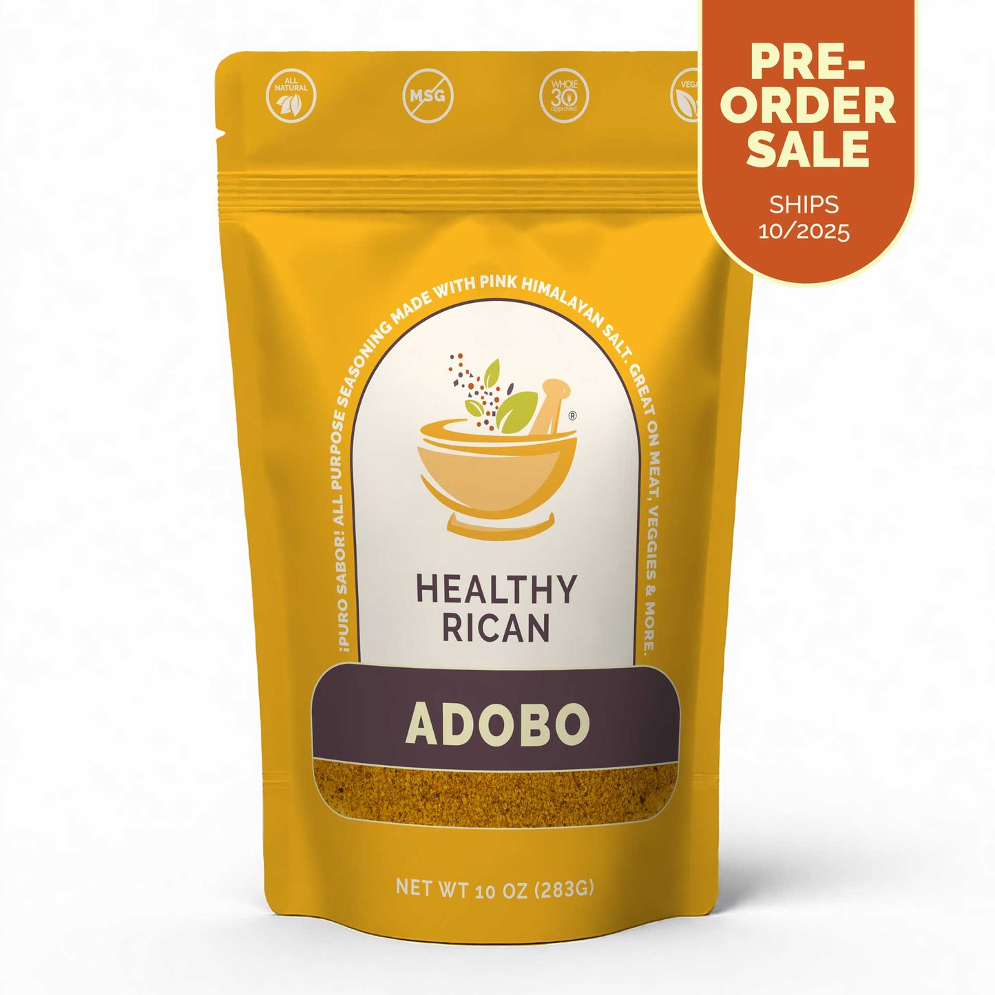 PRE-ORDER SALE: Adobo Seasoning Resealable Bag