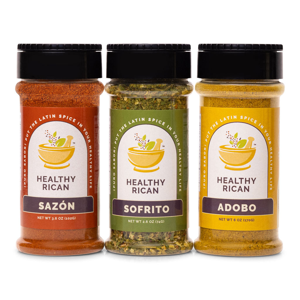 Puerto Rican Condiments Puerto Rican flavor, healthier ingredients. – Healthy Rican
