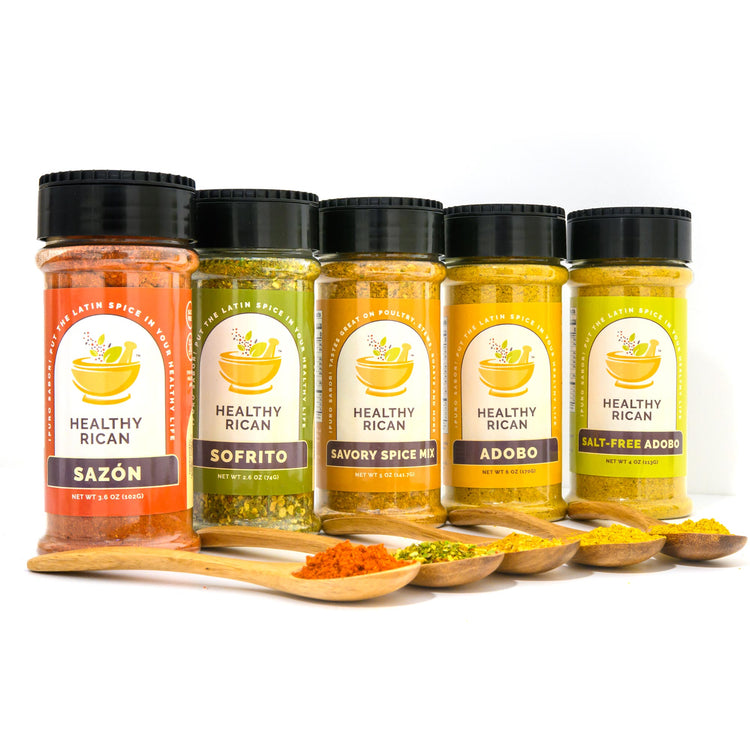 Puerto Rican Condiments Puerto Rican flavor, healthier ingredients. – Healthy Rican