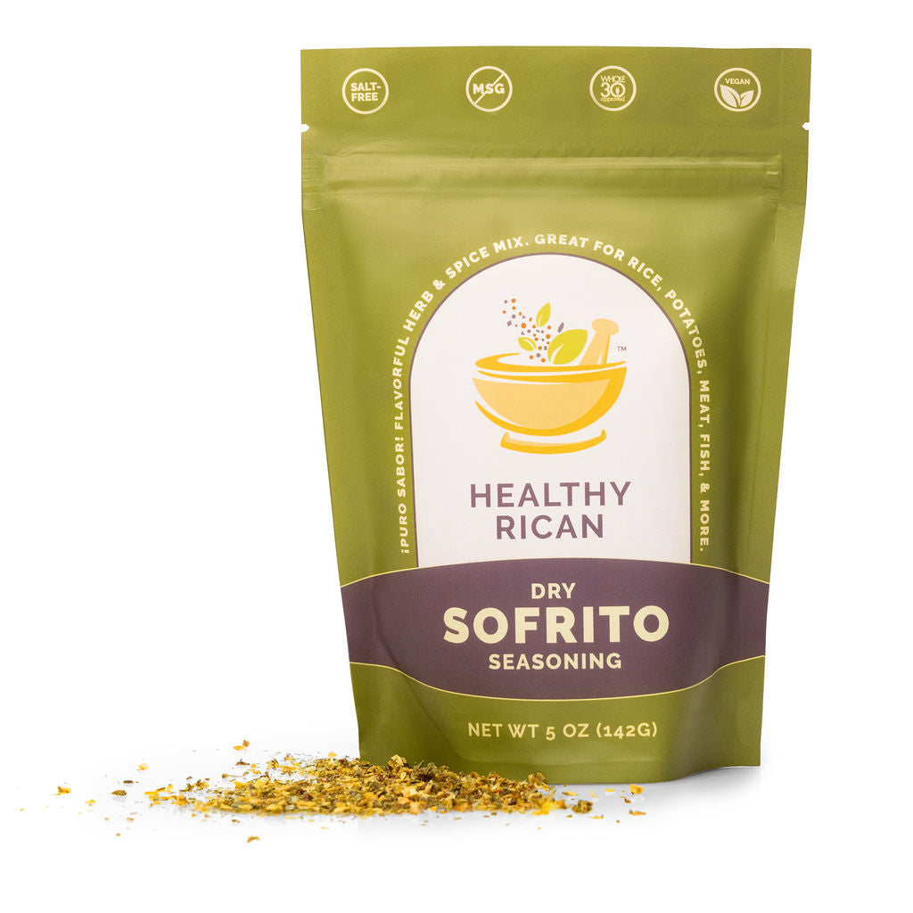 Dry Sofrito Seasoning Resealable Bag – Healthy Rican